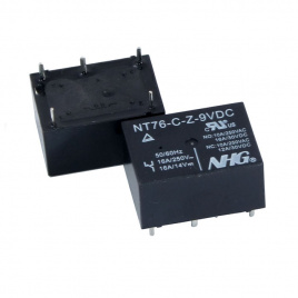 Электромагнитные реле NT76-C-Z-DC9V-0.45W FORWARD