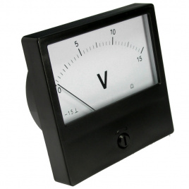 Вольтметр RUICHI М42300 15В (Аналог), щитовой