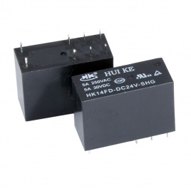 Электромагнитные реле HK14FD-DC24V-SHG HKE