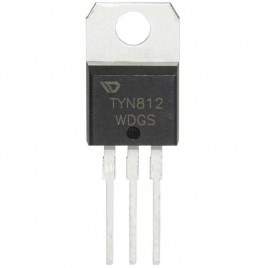 TYN812RG, низковольтный тиристор WEIDA, 800 В, 12 А, корпусTO-220AB