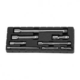 Набор удлинителей 1/4" - 50,75,150 мм 3/8" - 75,150, 1/2"DR - 75,125,250, 8 пред. S28H08S Jonnesway