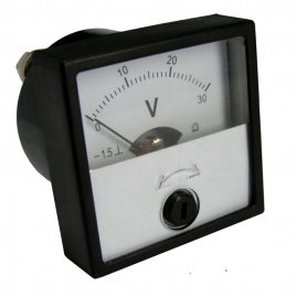 Вольтметр RUICHI М42303 30В (Аналог), щитовой