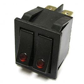 Клавишный переключатель RUICHI IRS-2101E-1C, ON-OFF
