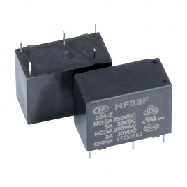 Электромагнитные реле HF33F/024-ZS3