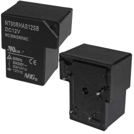 Электромагнитные реле NT90-RHAS-DC12V-S-B-0.9