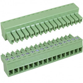 Клеммники DEGSON 15EDGK-3.81-16P-14-00Z(H)