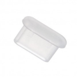 USB Rubber plug TYPE-C transparent