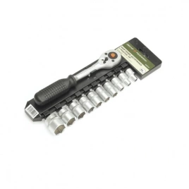 Набор шестигранных головок с трещоткой 3/8" 11 пр. Дело Техники 610711