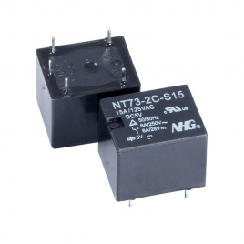 Электромагнитные реле NT73-2-CS-15-DC5V-0.36