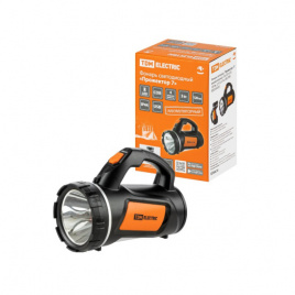 Фонарь TDM "Прожектор 7" COB LED+1 LED аккум., SQ0350-0051