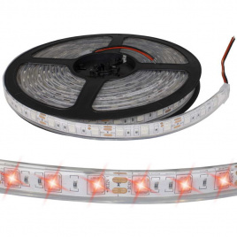 Светодиодная лента RUICHI, 5050, 300 LED, IP68, 12 В, цвет красный, катушка 5 м (цены указаны за 1 м)