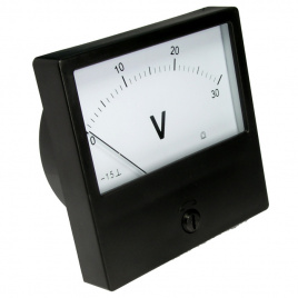 Вольтметр RUICHI М42300 30В (Аналог), щитовой
