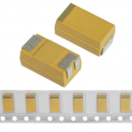 CA45-C016K107T, танталовый конденсатор XIANGYEE, 100 мкФ, 16 В, корпус C