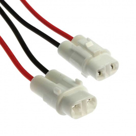 Разъём авт. соединитель RUICHI DJ7026-2-21 (18AWG 300 мм), 12/ 24 (DC) В