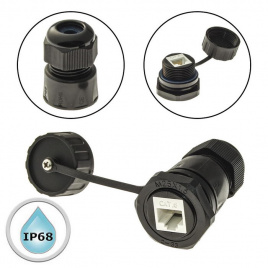Разъём герметичный Ruichi RJ45M25Z1-6AG1