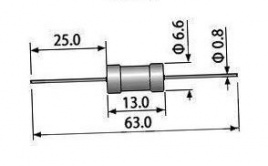 Постоянные резисторы до 2 вт МЛТ-1Вт 1.5 мом