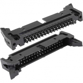 Разъём IDC RUICHI SCM-34/IDCC-34MS, 34 контакта