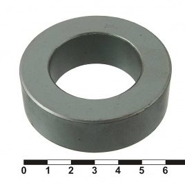 Ферритовый сердечник кольцевой RUICHI R63/38x20 мм, PC40