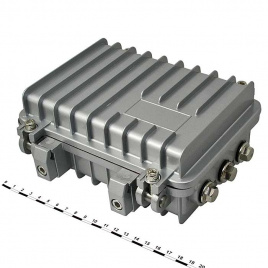 Корпус для РЭА пластиковый настольный RUICHI A09, 182x132x80 мм