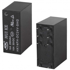 Электромагнитные реле HK14FH-DC24V-SHG