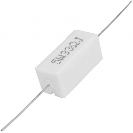 Мощный постоянный резистор RUICHI RX27-1 33 Ом 5W 5% / SQP5, керамо-цементный  корпус