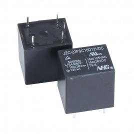 Электромагнитные реле JZC-22F-S-C-15-D-12VDC