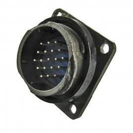 Разъём быстроразъёмный SZC FQ24-19pin ZJ, 19-ти контактный