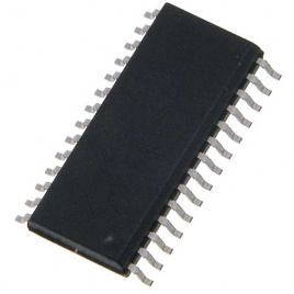PIC18F25K22T-I/SO Микроконтроллер 8-бит Microchip, 32кБ Флэш-память, корпус SOIC-28