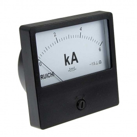 Амперметр постоянного тока аналоговый RUICHI М42300, 6 кА