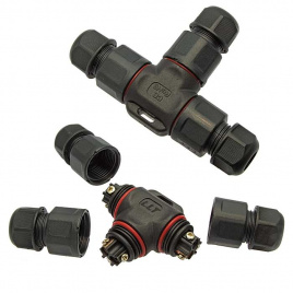 Разъём герметичный SZC-20-3T-3Pin ip67, 3 контакта
