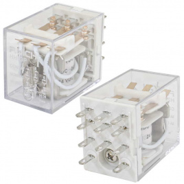 Электромагнитное реле RUICHI 4453(18F)-3 (HH53P) 24VDC 5А, 3C: 3PDT