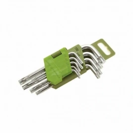 Набор шестигранных ключей TORX (звезд.)9шт короткие "Дело Техники" 563090
