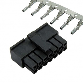 Разъемы питания низковольтные MMF-2x7F pitch 3.0 mm + Terminal