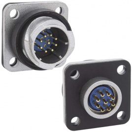 Разъём быстроразъёмный RUICHI FQ14-9pin ZJ, 9-контактный