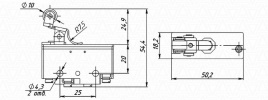Микропереключатель МП1107 исп.1