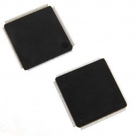 STM32F205ZGT6, Микроконтроллер ST Microelectronics, 32-бит, ядро ARM Cortex M3, 120 МГц,  1MB(1Mx8) flash-память, 132КБ ОЗУ,корпус LQFP-144
