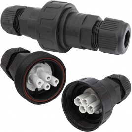 Разъём герметичный SZC ZT-686-4P IP68, 4 контакта