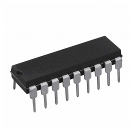 PIC16F628A-I/P, микроконтроллер Microchip, 8-бит, PIC, 20 МГц, 3.5 Кб (2Кx14) флэш-память, 16 I/O, корпус DIP-18