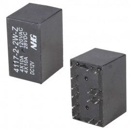 Электромагнитные реле 4117-2-2W-Z-10A-12VDC-1.0