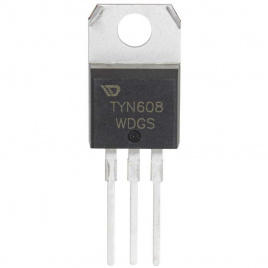TYN608RG, низковольтный тиристор WEIDA, 600 В, 8 А, корпус TO-220AB
