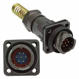 Разъём быстроразъёмный RUICHI FQ14-9pin ZPJ, 9-контактный