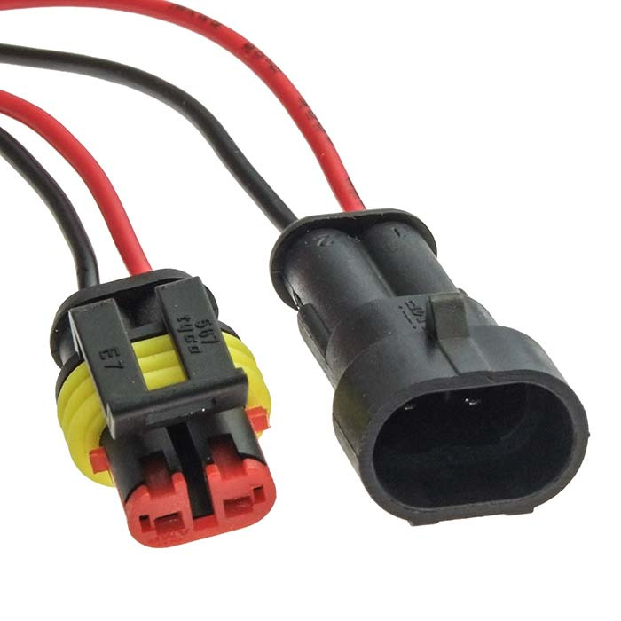 Разъём авт. соединитель RUICHI 7021-1.5-11/21 (18AWG 200 мм), 12/ 24 (DC) В фото 1
