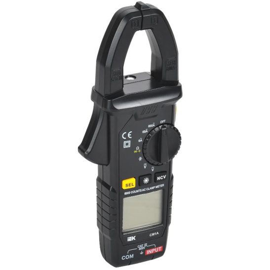 Клещи токоизмерительные ARMA2L 5 CM1A IEK (A2L5-CM11-01) фото 1