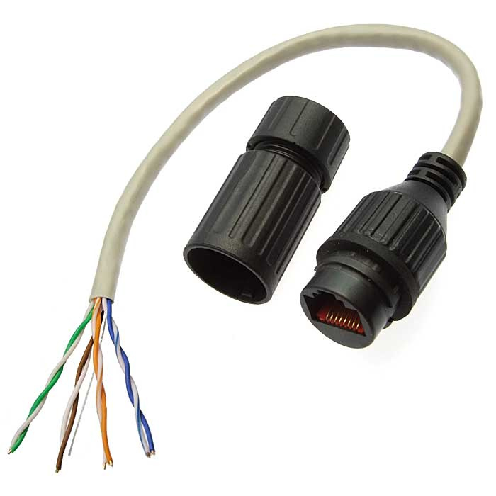 Разъём герметичный SZC-16-RJ45-3 ip68, 1 А фото 1