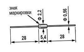 Стабилитрон КС406Б фото 2
