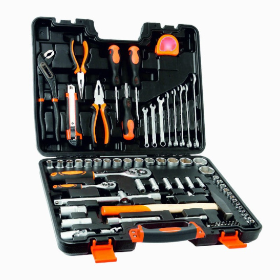 Набор инструментов MAXPILER MXT-83-SET (83 предмета, 1/2" и 1/4", CrV) фото 1