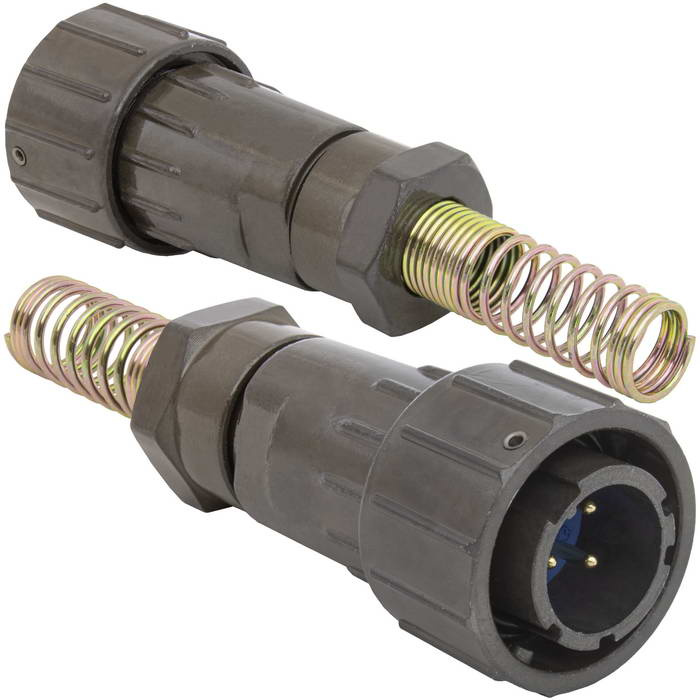 Разъём быстроразъёмный FQ18-3pin TJ, 3-х контактный фото 1