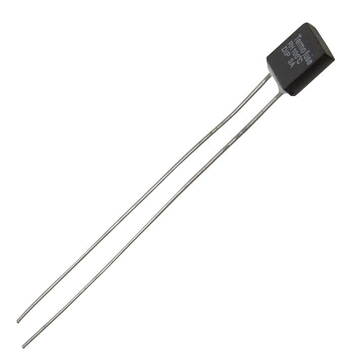 Термопредохранитель RUICHI, 110 °C, 3 A, DIP корпус фото 1