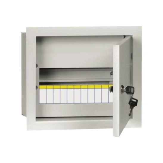 Корпус металлический IEK ЩРв-12з серый TREND IP31 265х310х120 (MKM14-V-12-30-T) фото 1