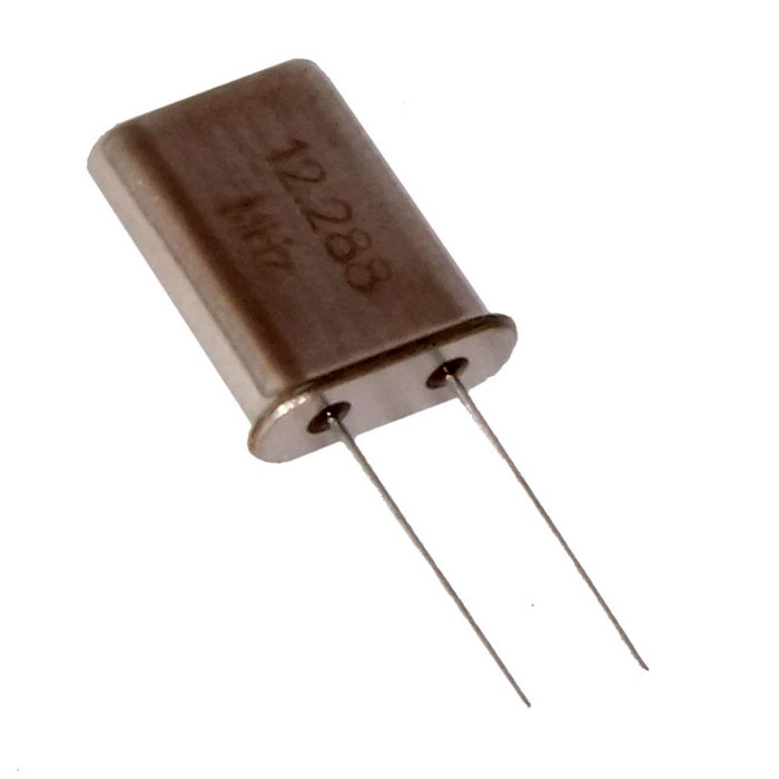 Кварцевый резонатор RUICHI HC49U-2.4576MHZ-20PF, монтаж THT фото 1